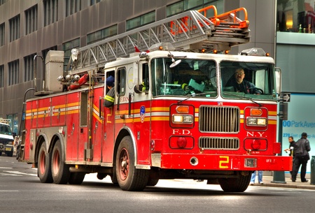 Fireman truck, New York