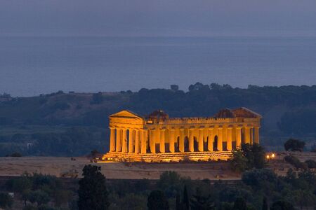 Agrigento, Italy.の写真素材