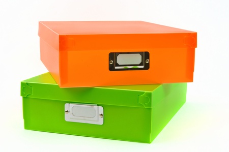 two color boxes