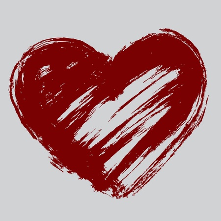 red heartのイラスト素材