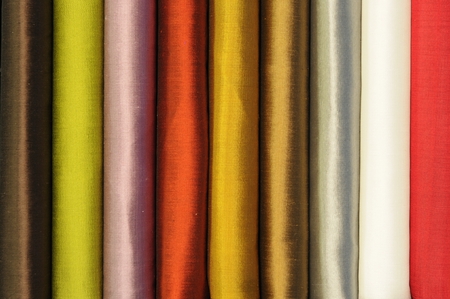 Strip Silk rollの写真素材
