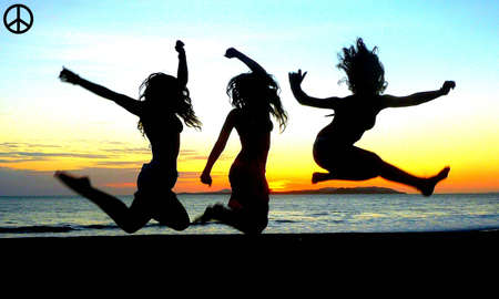 Sunset at Malenaの写真素材