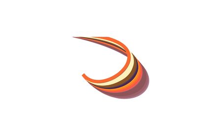 Abstract logo design object with colored wavy lines textureのイラスト素材