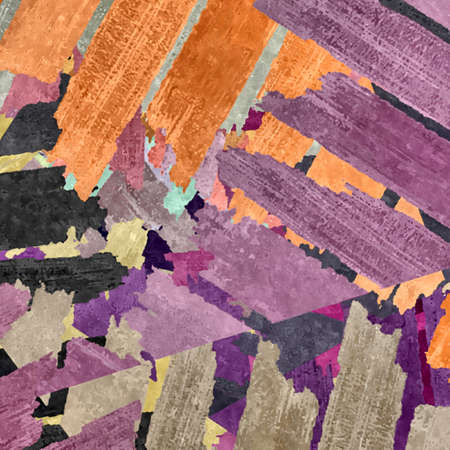 abstract psychedelic background watercolor stylization from colored chaotic brush strokes of...