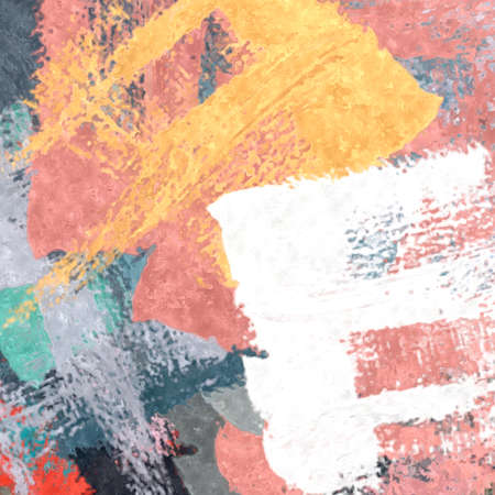 abstract background colored grunge texture chaotic brush strokes and paint brushesの写真素材