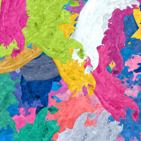 abstract background colored grunge texture watercolor stylization of chaotic brush strokesの写真素材