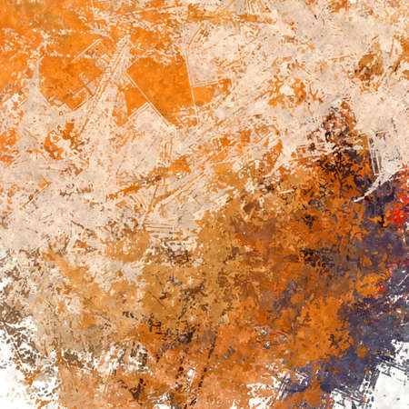 abstract background colored grunge texture chaotic brush strokes and paint brushesの写真素材