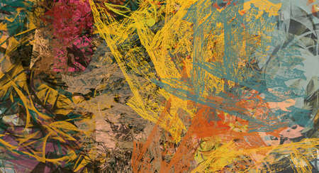 abstract background colored grunge texture watercolor stylization of chaotic brush strokes