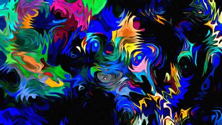 abstract grunge background graphic stylization on textured canvas of chaotic strokes of paint spots