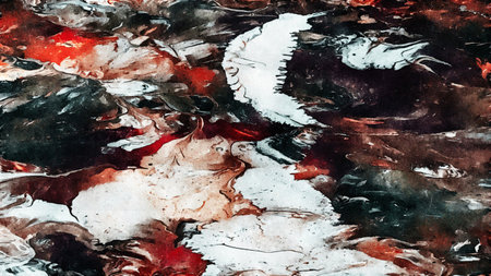 abstract background watercolors of red, black and white colors
