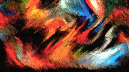 abstract fractal background a computer-generated 2D illustration, textureの写真素材