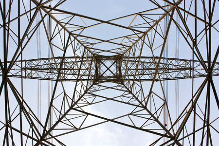 Electricity pylons