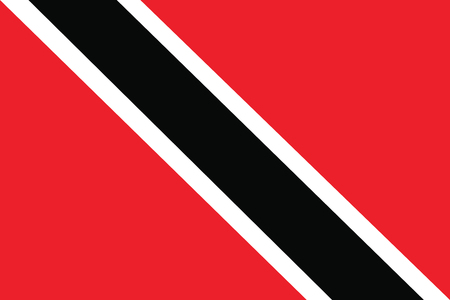 Flag of Trinidad and Tobago. Vector illustration.のイラスト素材