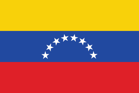 Flag of Venezuela. Vector illustration.のイラスト素材