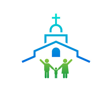 Modern Church Logo - Family Churchのイラスト素材