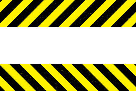 Warning Sign On White Background,place for text,vector illustration.のイラスト素材