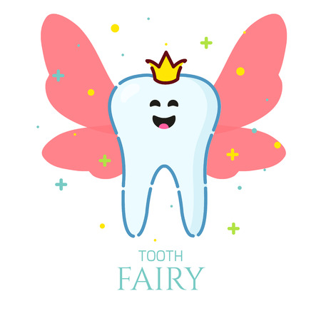 Tooth fairly icon.のイラスト素材