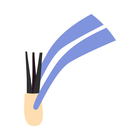 Hair transplant treatment forceps symbol. Surgical tweezers pulling out hair follicle. Alopecia medical procedure equipment tool. Hair loss diagnosis and transplantation concept. Vector illustration.のイラスト素材
