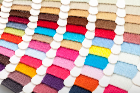 Yarn thread sample  swatches