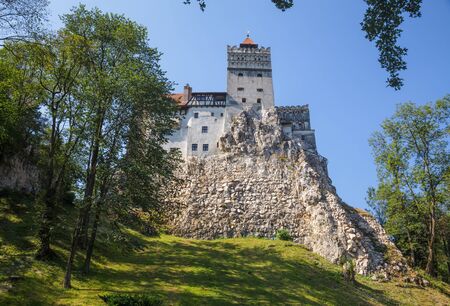 13th century Bran Castle (the Dracula's Castle), a fortress in Transylvania and a national monument in Romaniaのeditorial素材