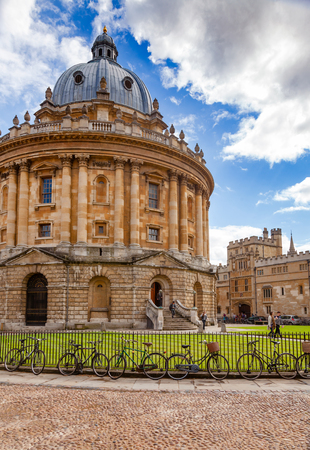OXFORD, UK - JUN 15, 2013: Neo-classical  Radcliffe Camera (Rad Cam or The Camera) of the Oxford Universityのeditorial素材