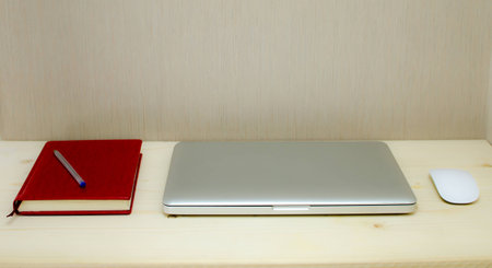 The items on your office Deskの写真素材