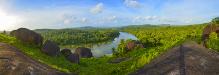 Outstanding panoramic view at Elephant rock viewpoint