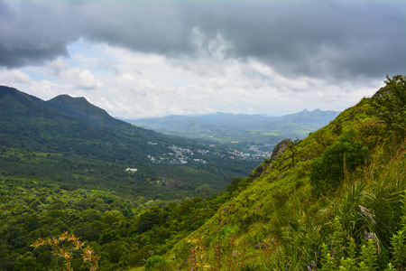 Beautiful landscape view at Needle rock viewpointの写真素材