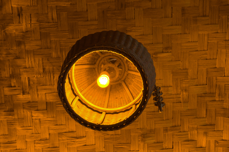 Bamboo chandelierの写真素材