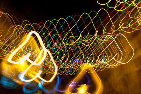 Light painting pattern background