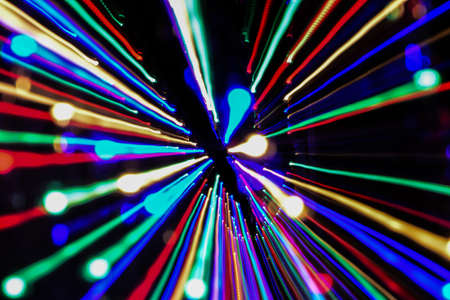 Light painting pattern backgroundの写真素材