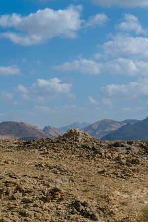 Beautiful mountain landscape, located in Banisad, Saudi arabia