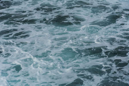 Sea waves splash