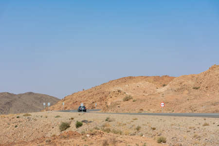 Beautiful mountain landscape, located in Banisad, Saudi arabiaの写真素材