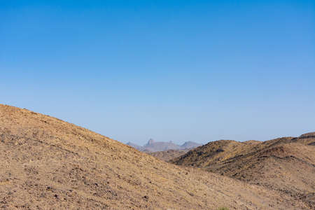 Beautiful mountain landscape, located in Banisad, Saudi arabiaの写真素材