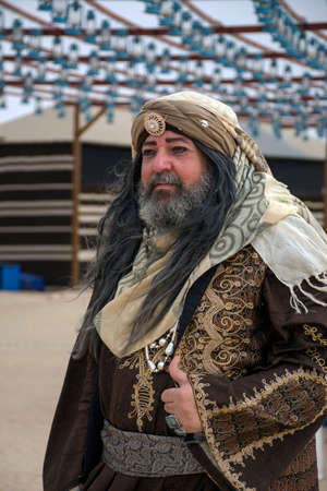 Arabian traditional cultural event. The display of ancient culture. This photo was taken from the yearly festival called Souk Okaz -2018, dated -29/06/2018. was held in Taif city of Saudi Arabia.のeditorial素材