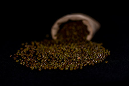 Mung bean close up shots