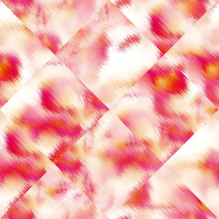 Optical glitch tie dye geometric texture background. Seamless liquid flow effect material. Modern...