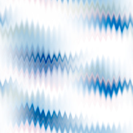 Wavy summer dip dye boho background. Wet ombre color blend for beach swimwear, trendy fashion print. Dripping paint digital fluid watercolor melt effect. High resolution seamless pattern material.の写真素材