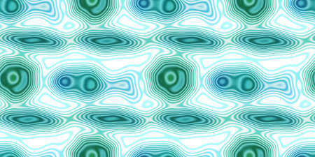 Soft blue water seamless puddle border pattern. Fresh organic wet pool drop edging trim background....