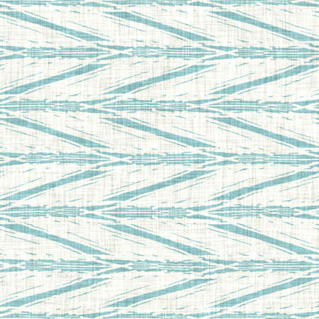 Aegean teal liner stripe patterned linen texture background. Summer coastal living style home decor...