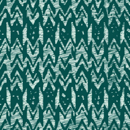 Coastal broken dyed washed stripe seamless pattern. Rustic marine beach house style marine decor...