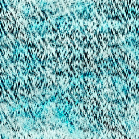 Aegean Teal blue grunge dyed bleed wash mottled linen print pattern. Modern distressed textile...