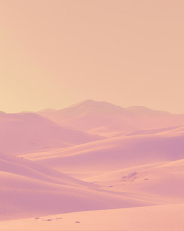 Calm minimalistic background with sand dunesの素材