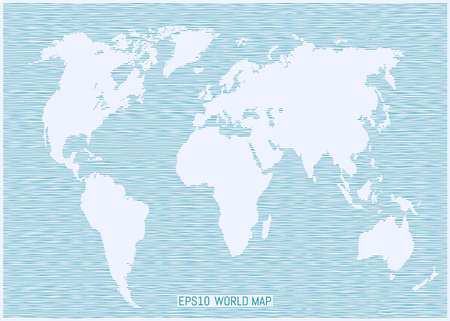 World map. Abstract background. Vector illustration. Element for your design works.のイラスト素材