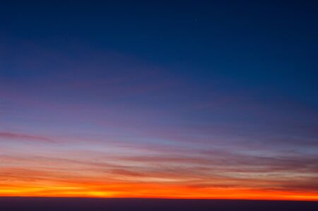 Dramatic sunset and Sunrise sky