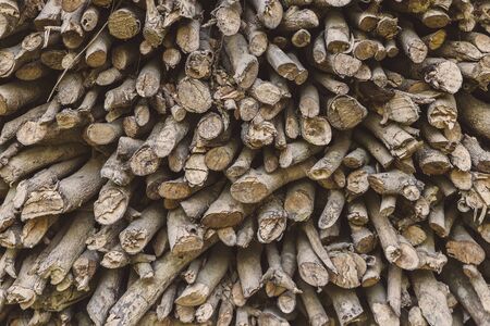 Background of frewood stack