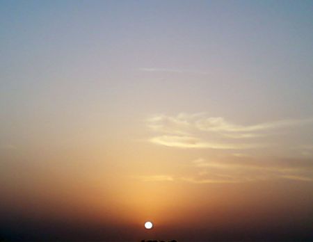 Lake situated in Bhopal, Indiaの写真素材