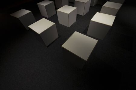 Cubes. This is foto, not digitally created picture.の写真素材