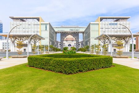 PUTRAJAYA, MALAYSIA - AUGUST 15, 2016: Palace of Justice or the Istana Kehakiman in Putrajaya,...